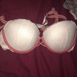 Pink Date Push Up Bra